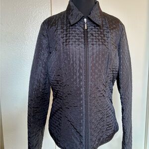 Talbots Black Quilted Women's Jacket